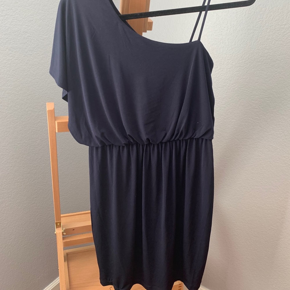 Blue cocktail dress- L